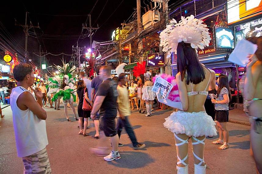 The infamous Bangla Road Phuket is a visit worth