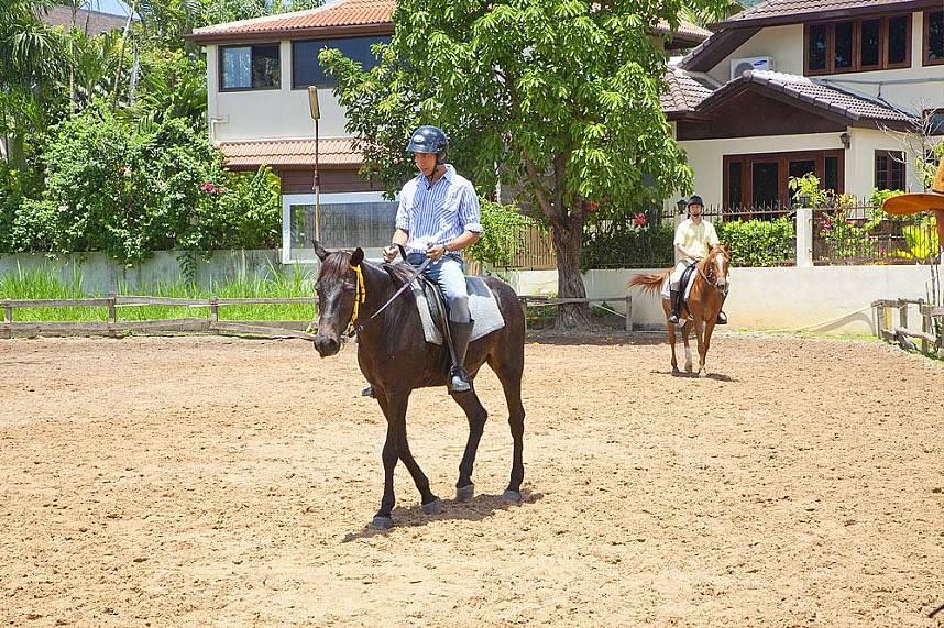 Phuket Horse Riding Club is a famous attraction for every tourist