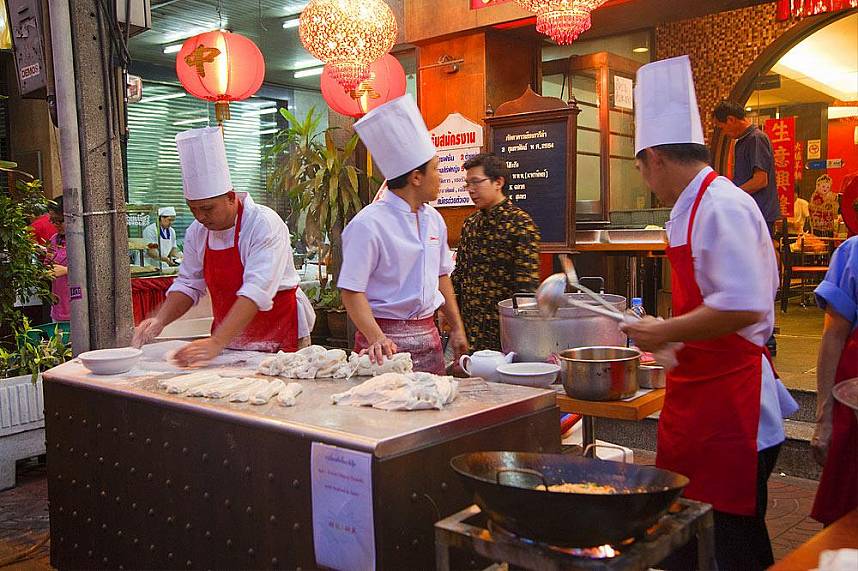 Chinese delicatessen at Bangkok China Town and Yaowarat Road 