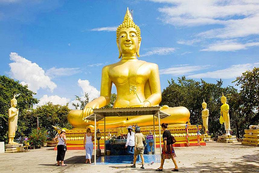 Big Buddha Hill Pattaya is one of the most famous tourist attractions