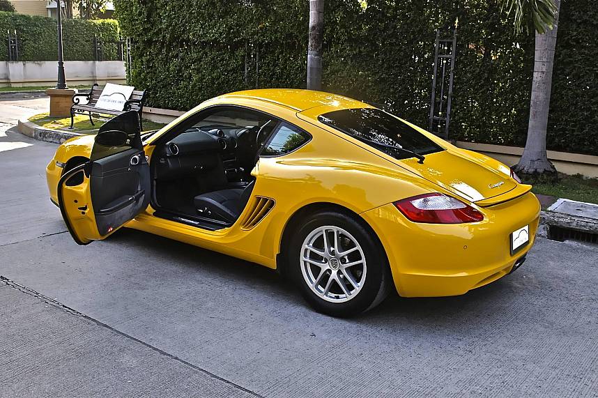 Glamorous outside and inside, your Porsche for the Thailand vacation from Prestige Car Rental Bangkok Pattaya