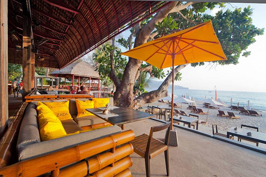 White sand and clear waters awaits you at Zazada Beach Club Phuket