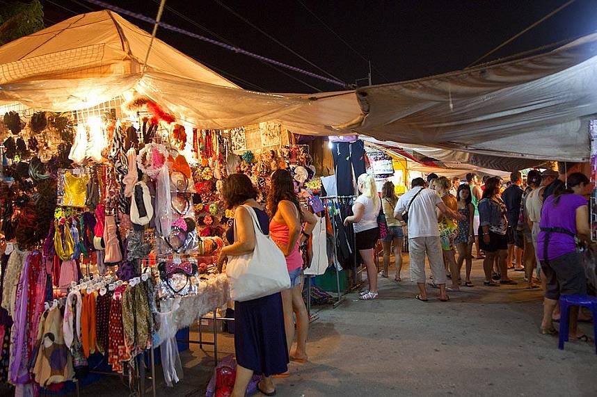 Pattaya Weekend Night Market - a great place for holiday souvenir shopping