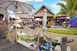 Schwimmender Markt in Pattaya