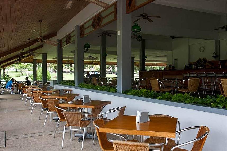 The club restaurant at Phuket Country Club Golf Course