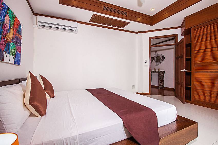 Bedroom with wardrobe of Ban Talay Khaw T26 (Four)