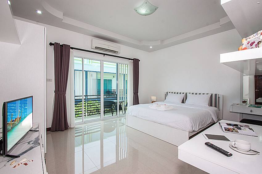 Bedroom next to balcony of Baan Kiet 2of Baan Kiet 2 (First)