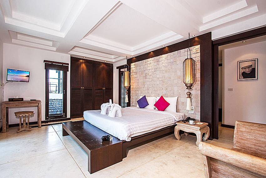 Bedroom with furniture range of Niranon villa 23 (First)