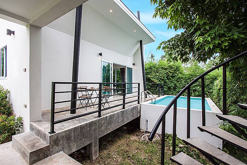 Area Front of the house of Chaweng Design villa No.3