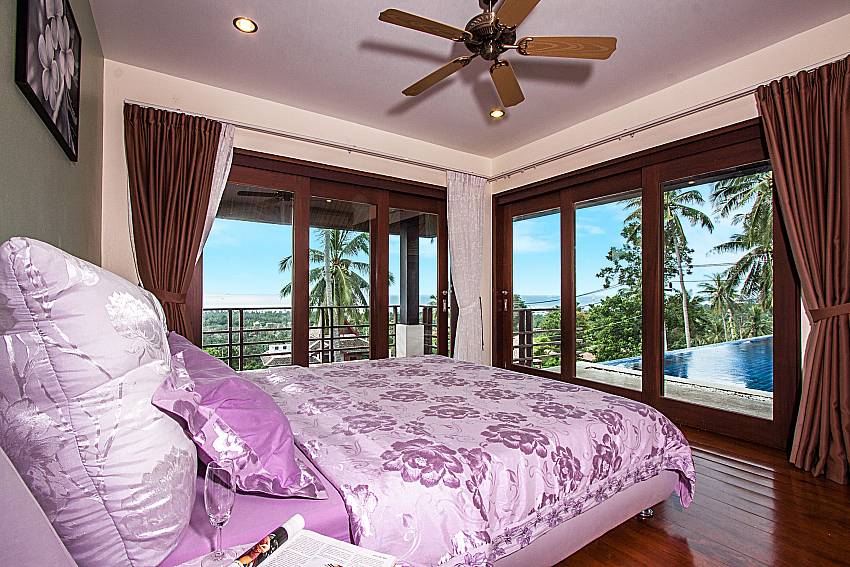Bedroom overlook outside of Baan Saitalay (Second)