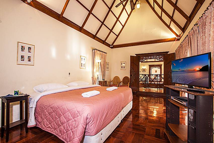 Fourth bedroom with TV Of Baan Wat