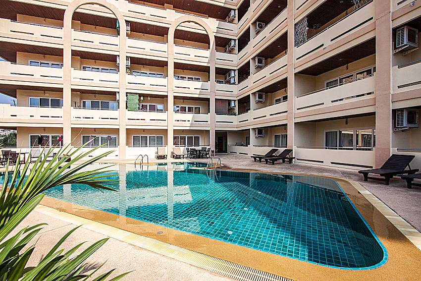 A large building have swimming pool of Sirinda Residence No.74
