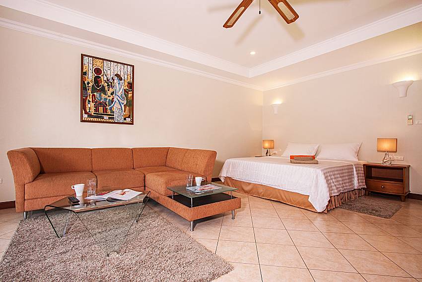 Sofa with bedroom of Sirinda Residence No.18