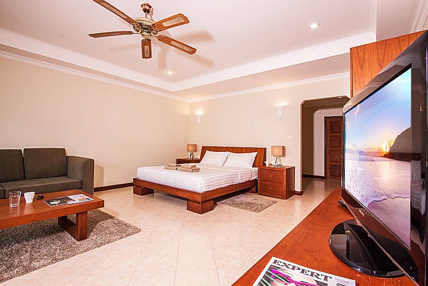 Bedrooms are furnished with electric fan of Sirinda Residence No.28