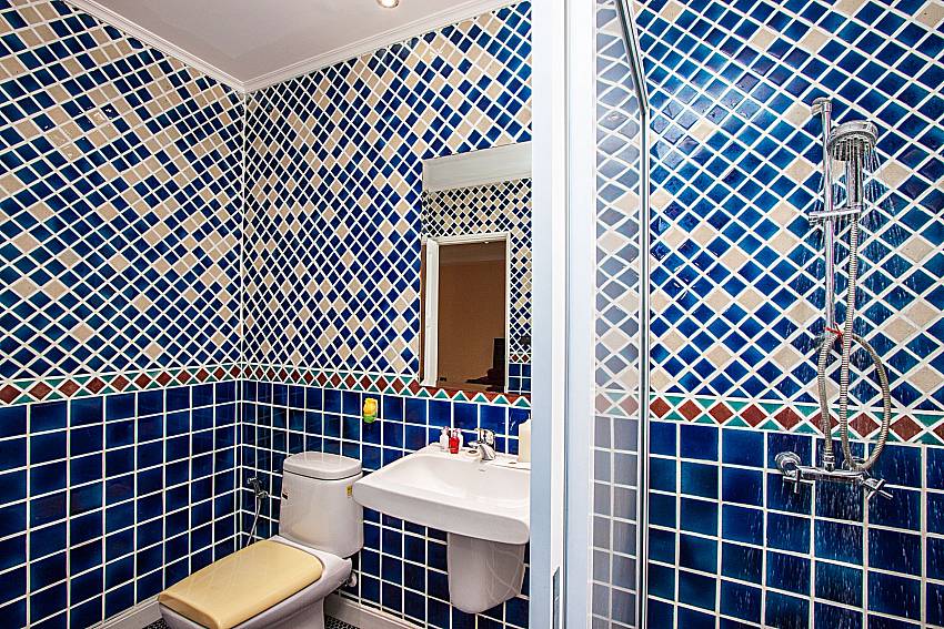 Shower with elegant interiors of Pratumnak Argyle Villa