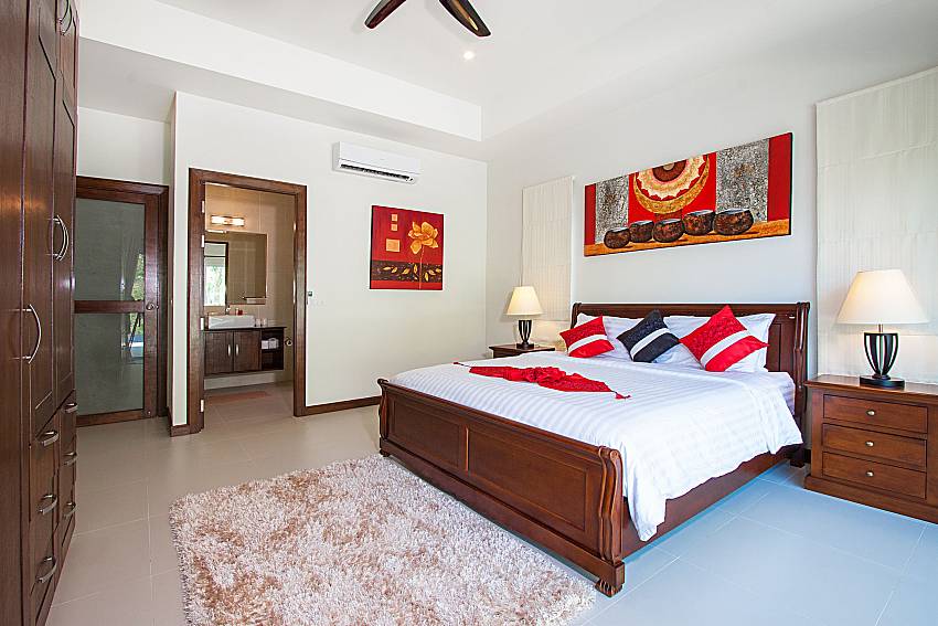 Bedroom Si Mok Villa in Phuket