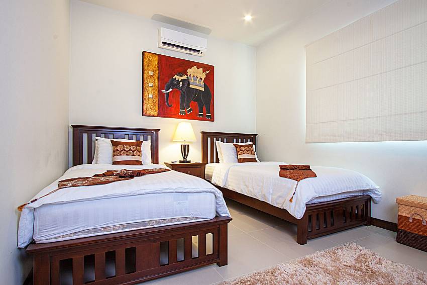 Bedroom Si Fah Villa in Phuket 