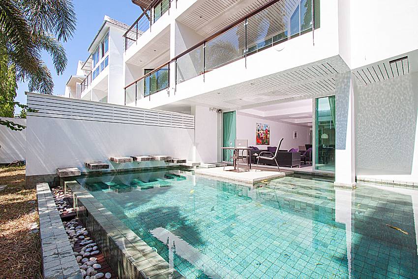 Swimming pool and property Yu-Pha Villa in Phuket