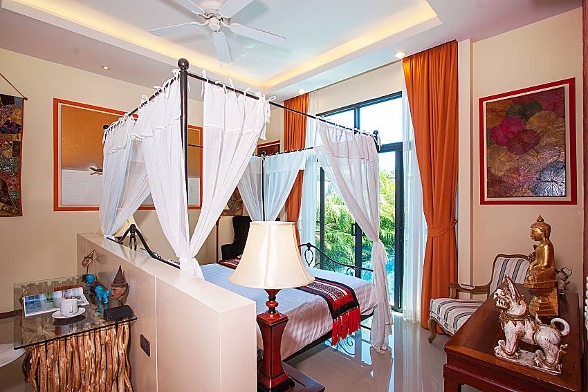 Bedroom Preuk Sah Villa in Phuket