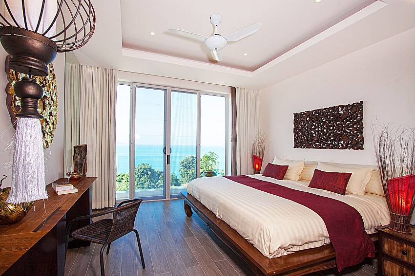 Bedroom Villa Choeng Mon in Koh Samui
