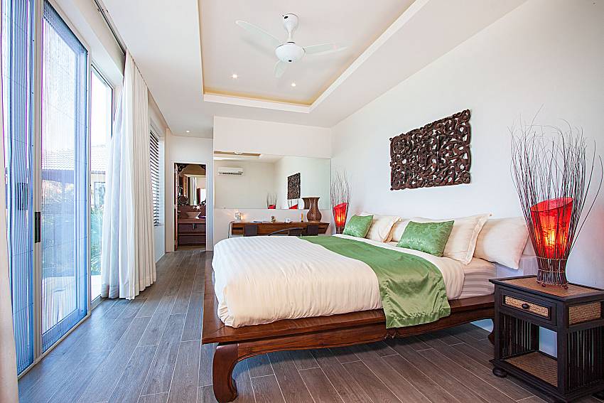 Bedroom Villa Choeng Mon in Koh Samui