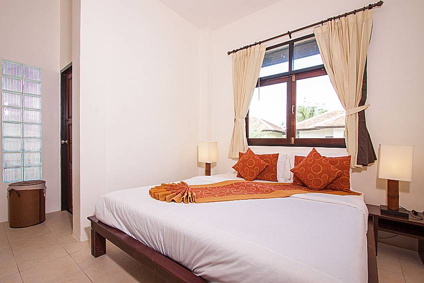 Bedroom Palm Villa No. 3 in Samui