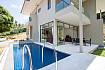 Swimming pool and property Triumph Villa in Samui
