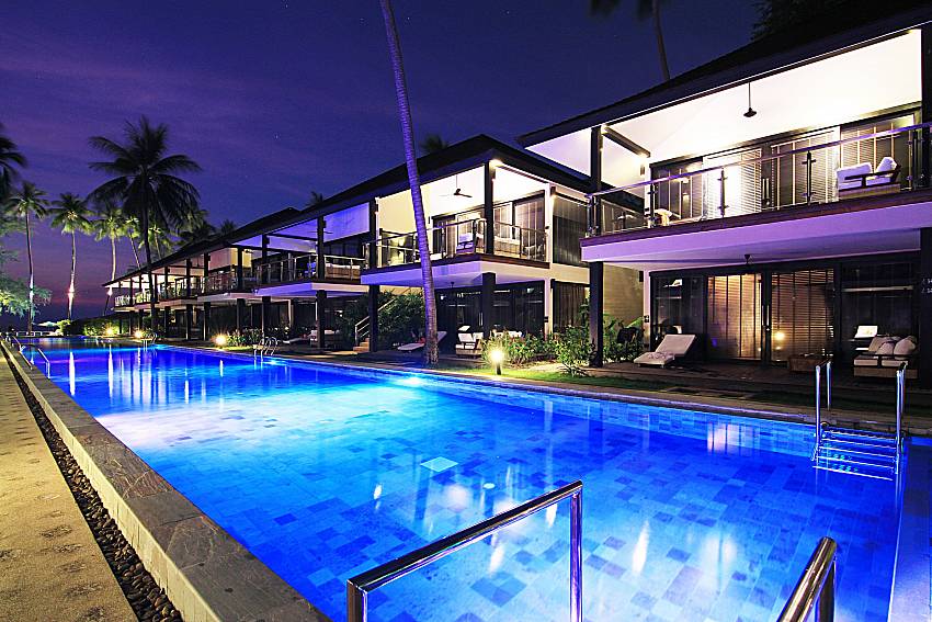 Swimming pool and property Nikki Beach Resort - Ocean View Penthouse Suite 1 in Samui