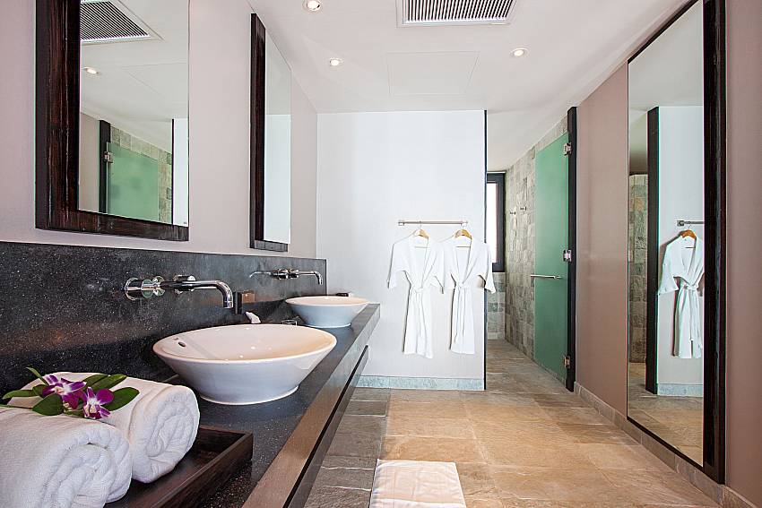 Bathroom Nikki Beach Resort - Ocean View Penthouse Suite 1 in Samui