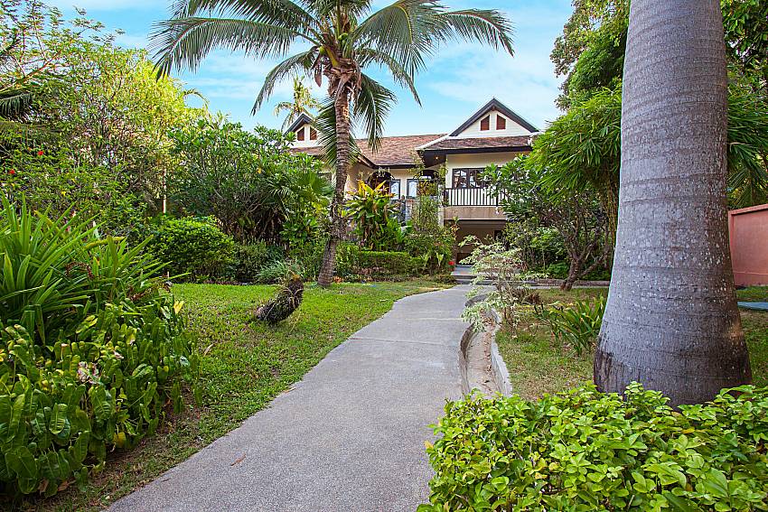 Garden and property Maprow Palm Villa 301 in Samui