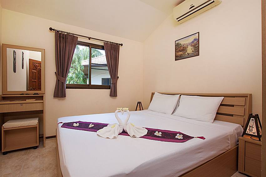 Bedroom Wan Hyud Villa No.204 at Chaweng in Samui