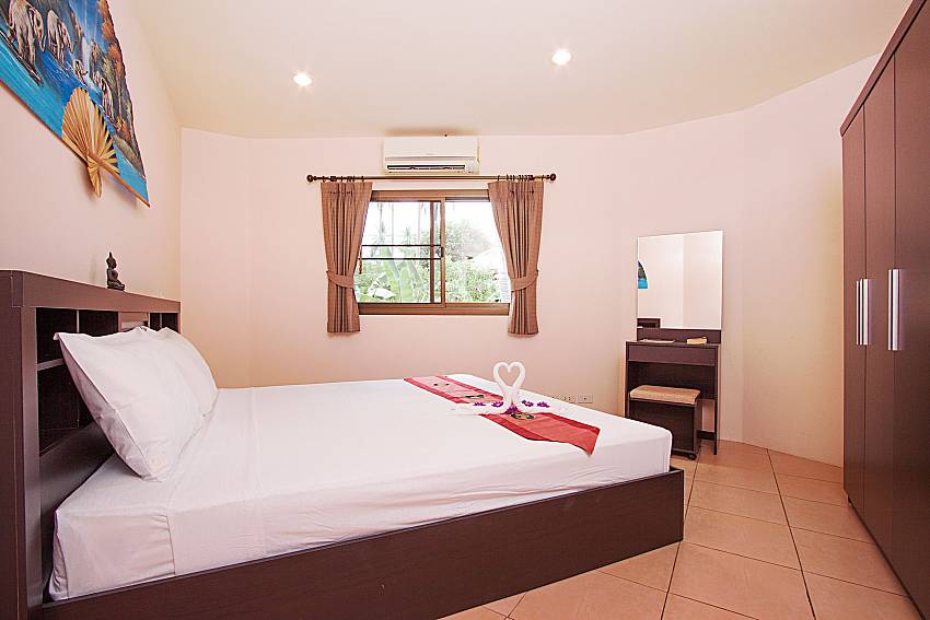 Bedroom Wan Hyud Villa No.103 at Chaweng in Samui