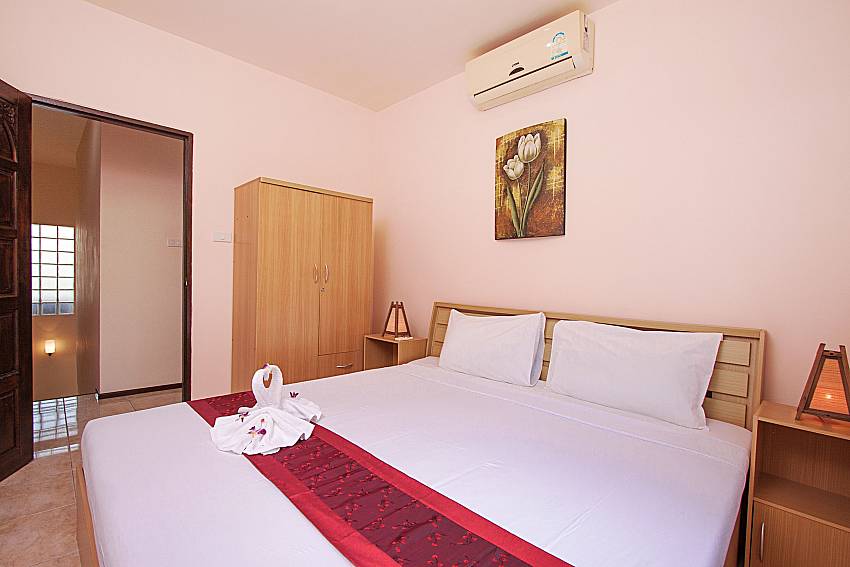 Bedroom Wan Hyud Villa No.205 at Chaweng in Samui