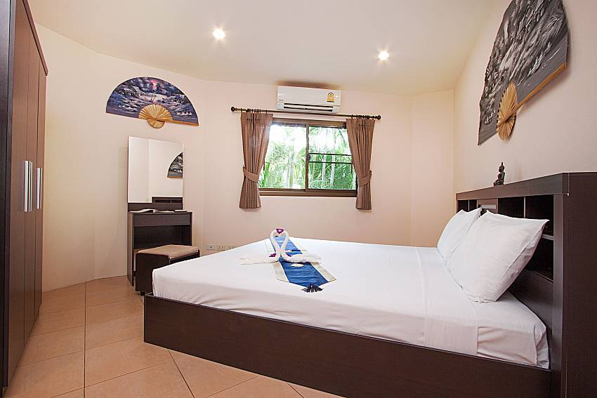 Bedroom Wan Hyud Villa No.101 at Chaweng in Samui