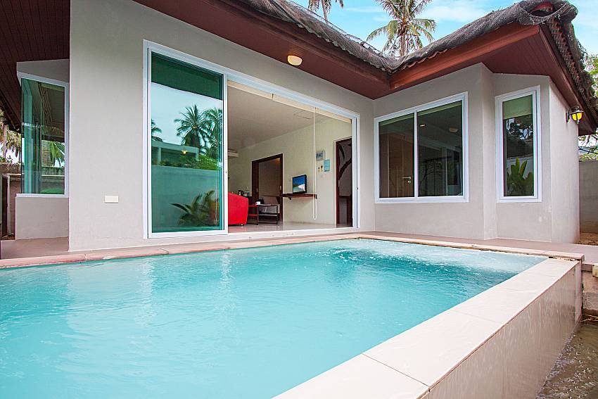 Swimming pool and property Moonscape Villa 205 in Samui