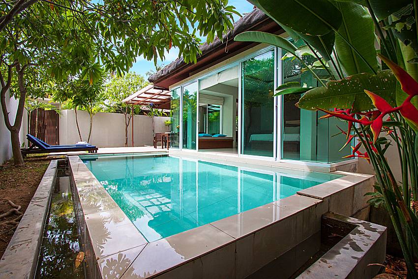 Swimming pool and property Moonscape Villa 207 at Chaweng in Samui