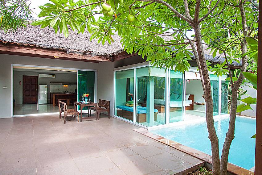 Swimming pool and property Moonscape Villa 101 in Koh Samui