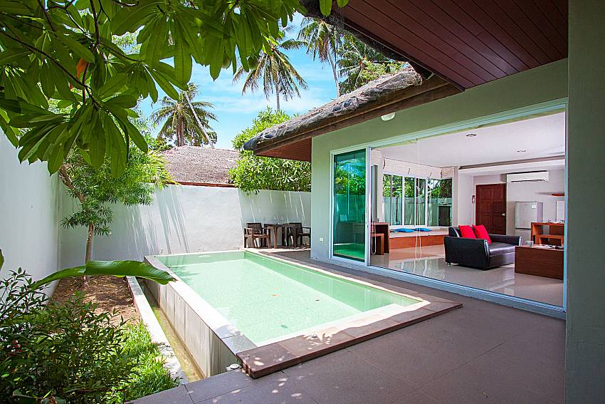 Swimming pool and property Moonscape Villa 206 in Koh Samui 