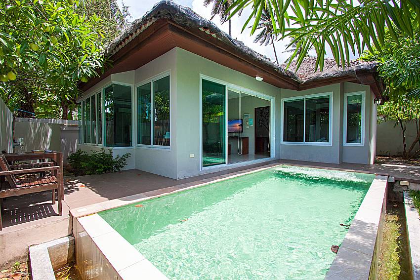 Swimming pool and property Moonscape Villa 206 in Koh Samui 