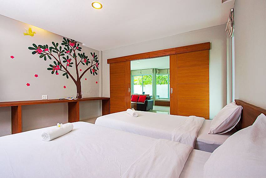 Bedroom Moonscape Villa 206 in Koh Samui 