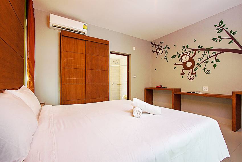 Bedroom Moonscape Villa 203 in Koh Samui
