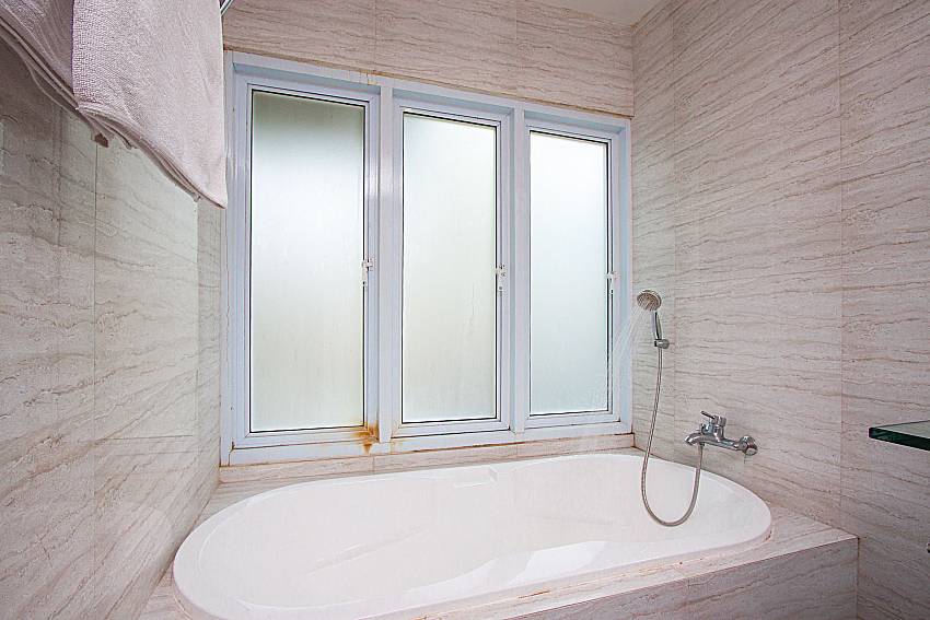 Bathroom with shower Moonscape Villa 203 in Koh Samui