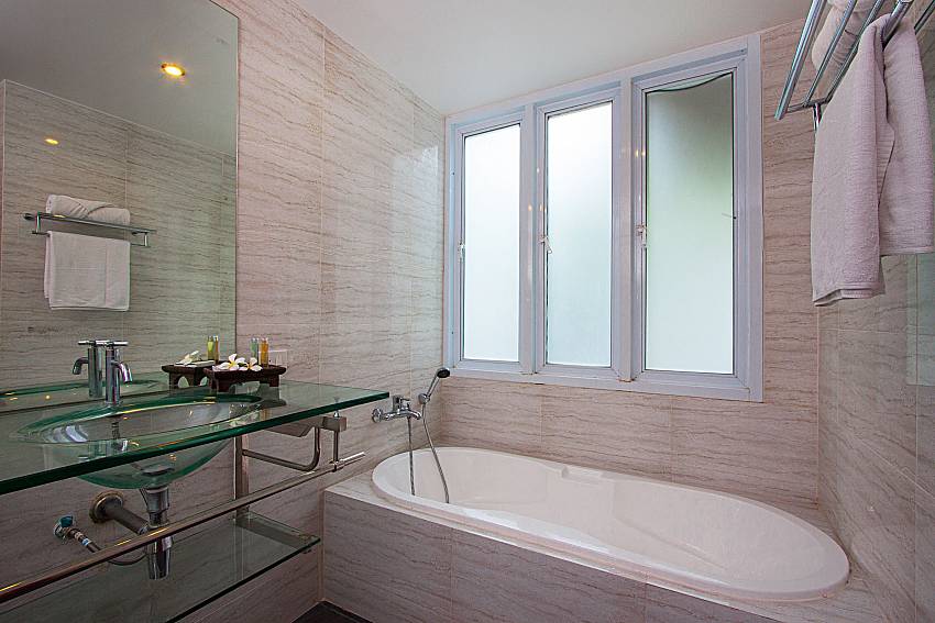 Bathroom Moonscape Villa 202 at Chaweng in Samui