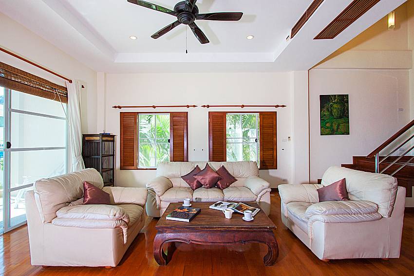 Living room Vara Apartment at Kata in Phuket  
