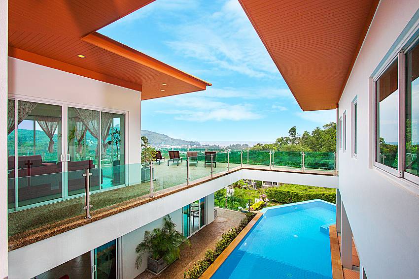 Swimming pool and property Villa Niyati in Phuket