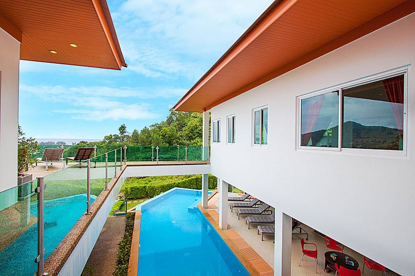 Swimming pool and property Villa Niyati in Phuket
