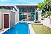 Swimming pool and property Poonam Villa in Phuket