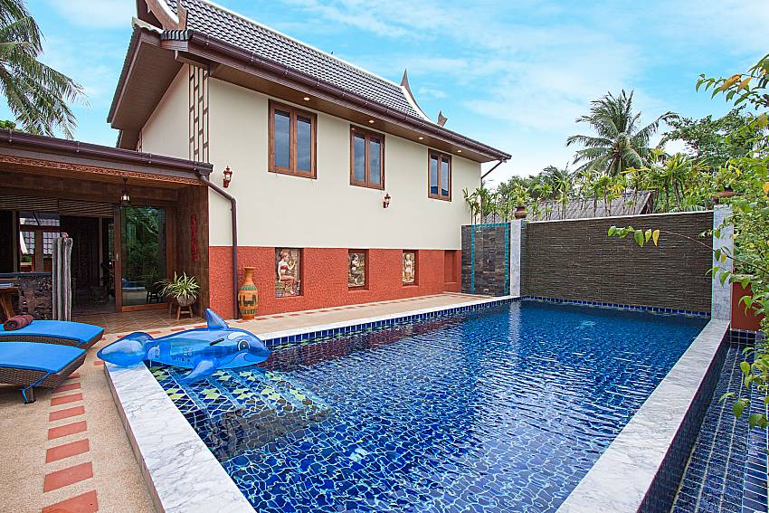 Swimming pool and property Swy Residence in Koh Samui