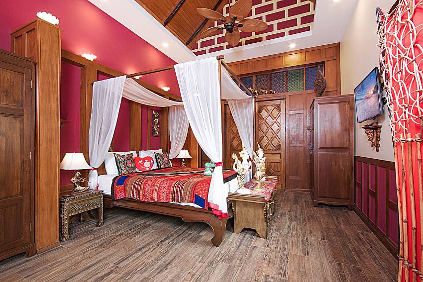 Bedroom with TV Swy Residence in Koh Samui