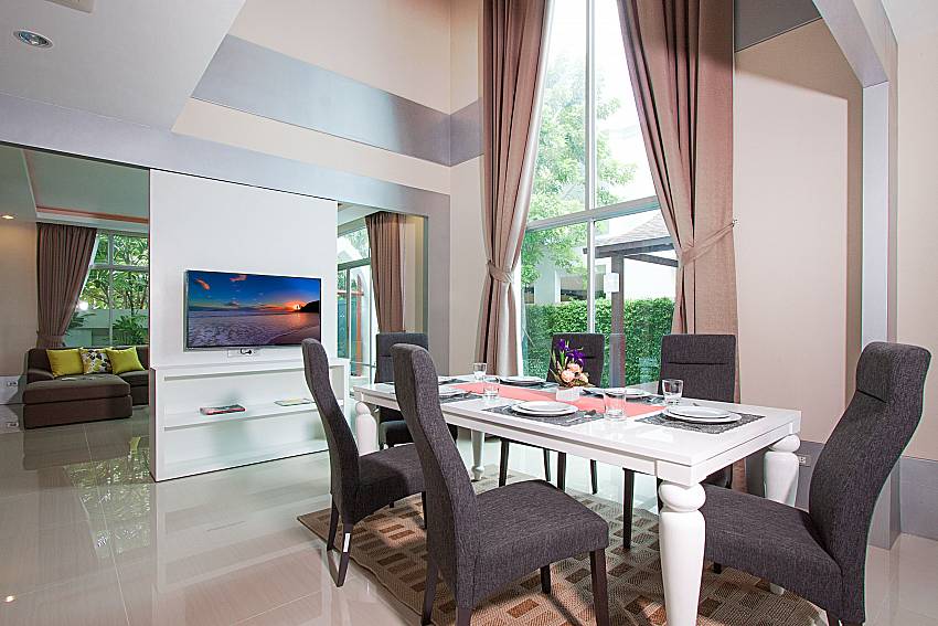 Dinning area Villa Modernity A in Pattaya
